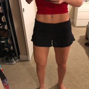 Lululemon speed shorts - size 6
